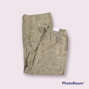 Womens Sonoma wide leg linen blend pants